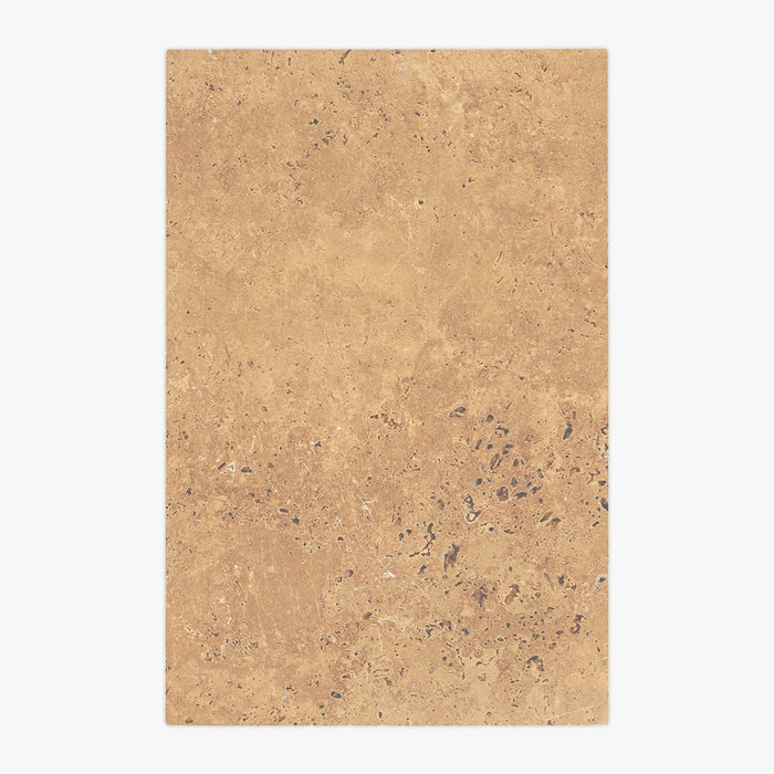 Walnut Light Antiqued 16x24 Travertine Tile