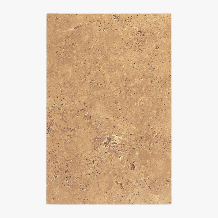 Walnut Light Antiqued 16x24 Travertine Tile