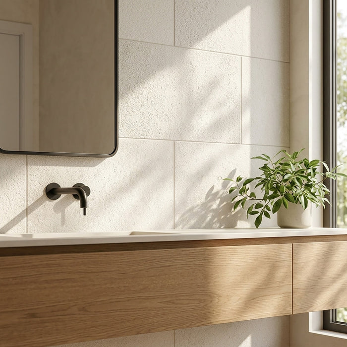 Lymra Antiqued 16x24 Limestone Tile