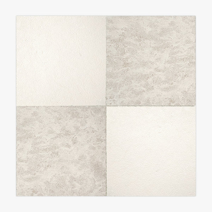 Lymra, Perlino Crema Antiqued 12x12 Limestone Checkerboard Tile