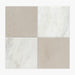 Porto Beige, Calacatta PT Antiqued 16x16 Limestone Checkerboard Tile