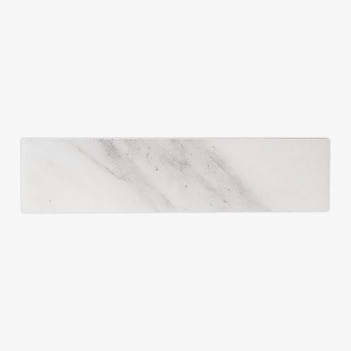 Asian Statuary Honed 2x8 Marble Tile