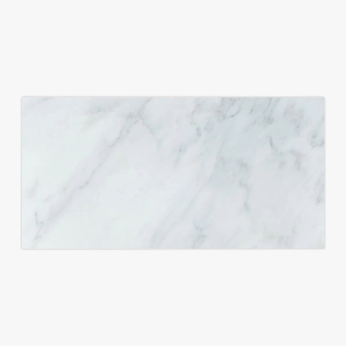 Asian Statuary Honed 6x12 Marble Tile