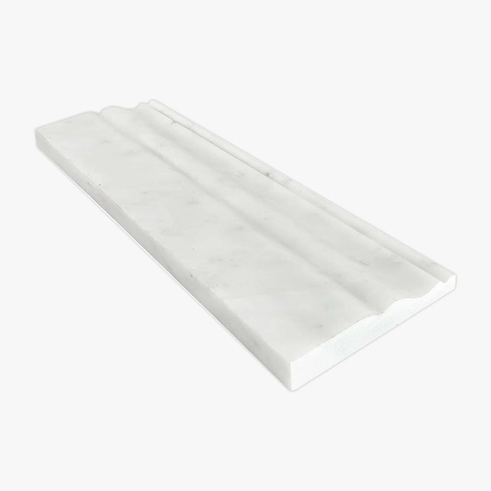 Asian Statuary Honed Baseboard Marble Molding