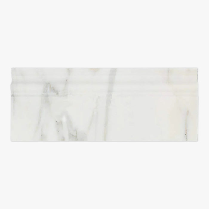 Asian Statuary Honed Baseboard Marble Molding