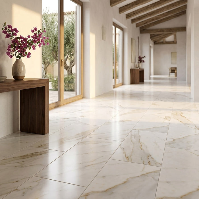 Calacatta Gold Honed 12x24 Marble Tile