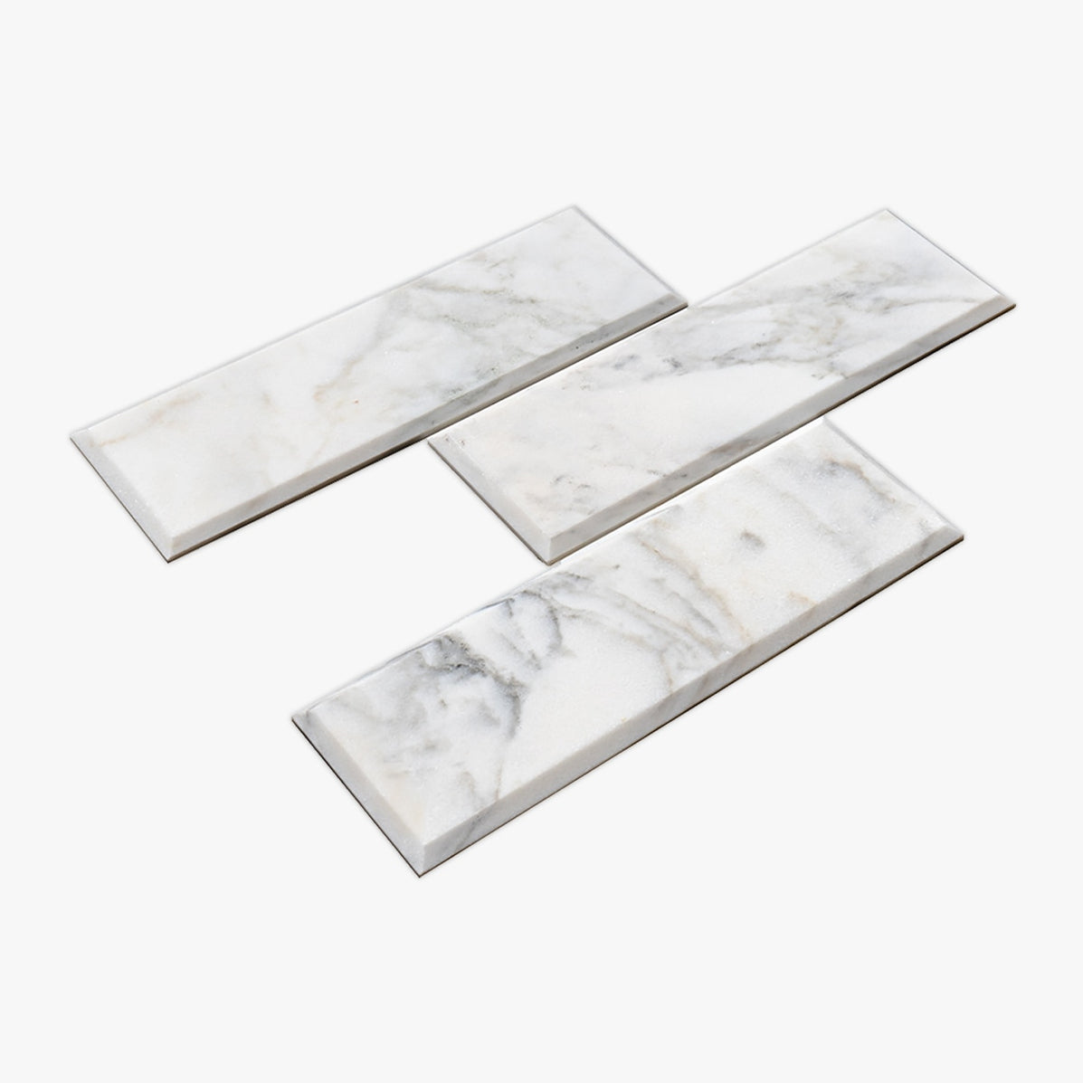 Calacatta Oliva Honed 4x12 Marble Tile — Palazzo Tile & Stone