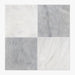 Bianco Ibiza, Blue Lagoon Honed 18x18 Marble Checkerboard Tile