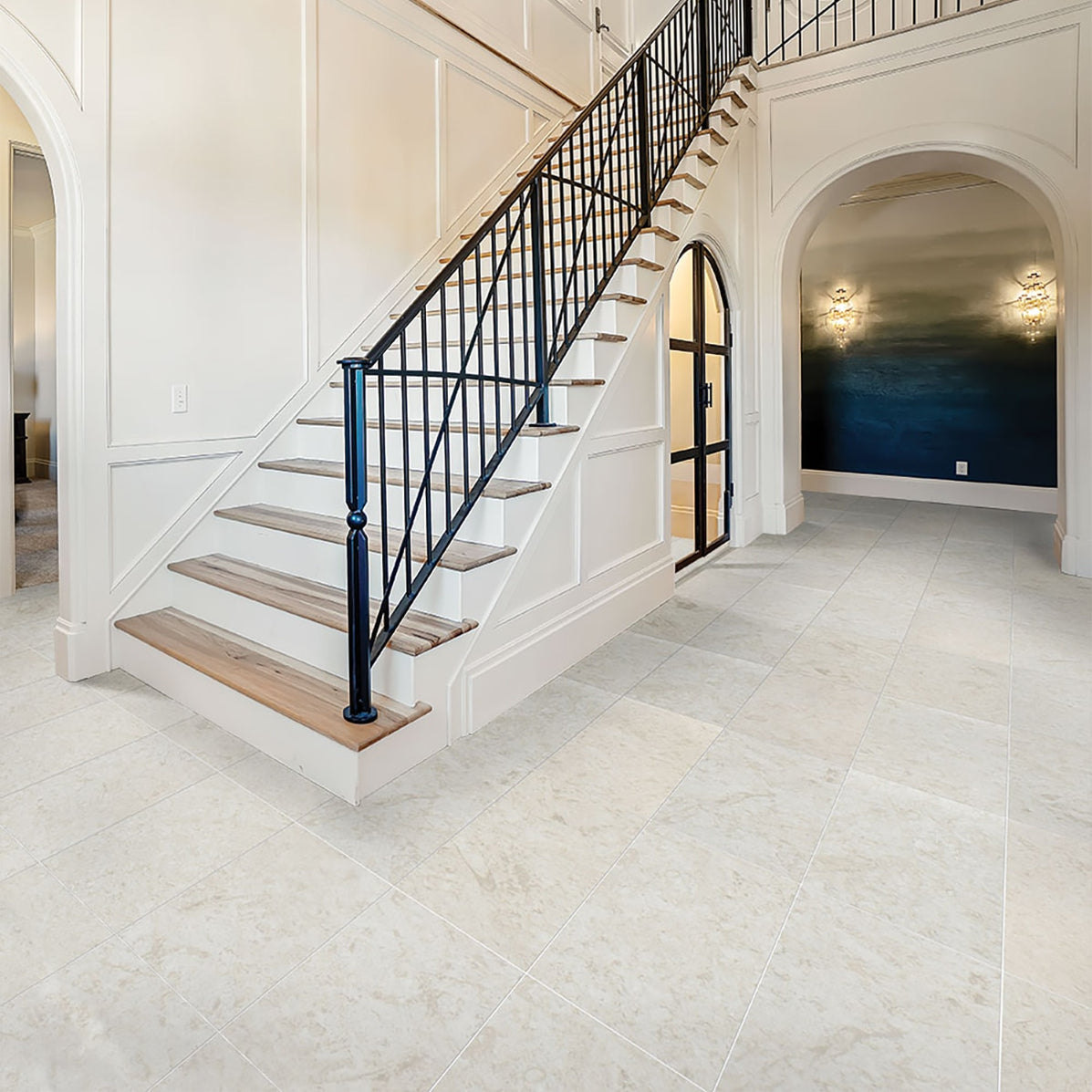Crema Balkan Honed 12x24 Limestone Tile — Palazzo Tile & Stone