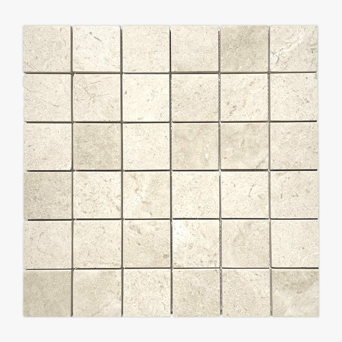 Crema Marfil Polished 2x2 Marble Mosaic