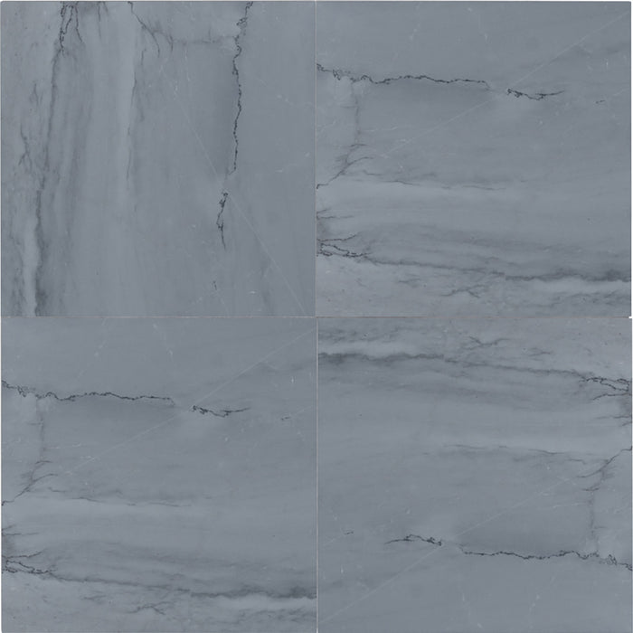 Bardiglio Imperiale Honed 12x12  Marble Tile