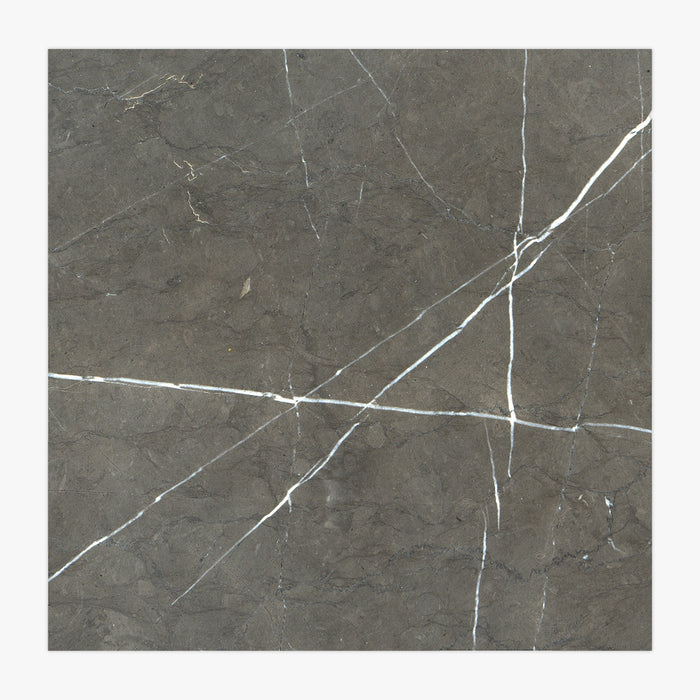 Pietra Grey Polished 18x18 Marble Tile