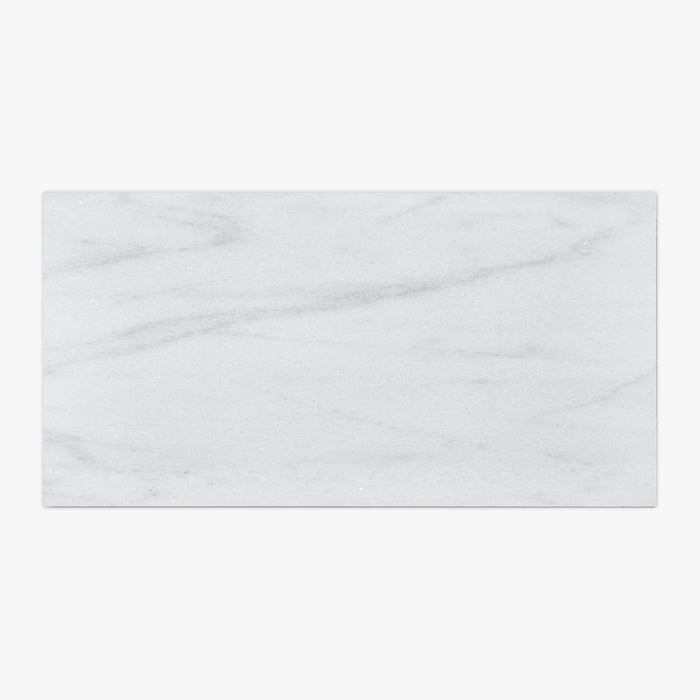 Bianco Ibiza Honed 12x24 Marble Tile