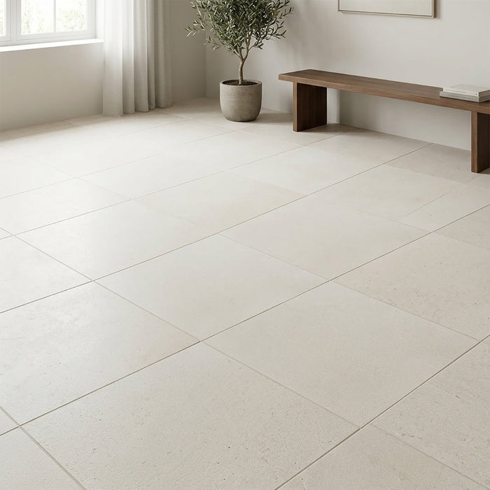 Lymra Honed 18x18 Limestone Tile