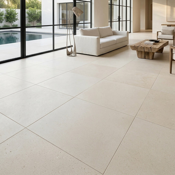 Lymra Honed 24x24 Limestone Tile