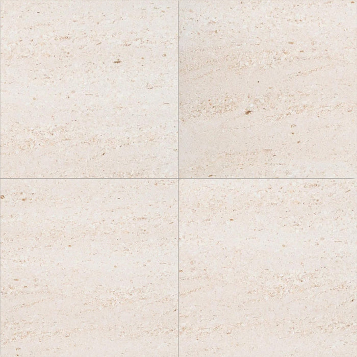 Mocha Cream Honed 12x12  Limestone Tile