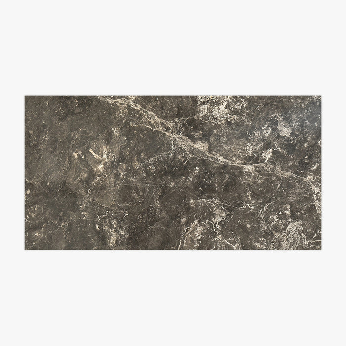 Tundra Grey Dark Polished 12x24 Marble Tile