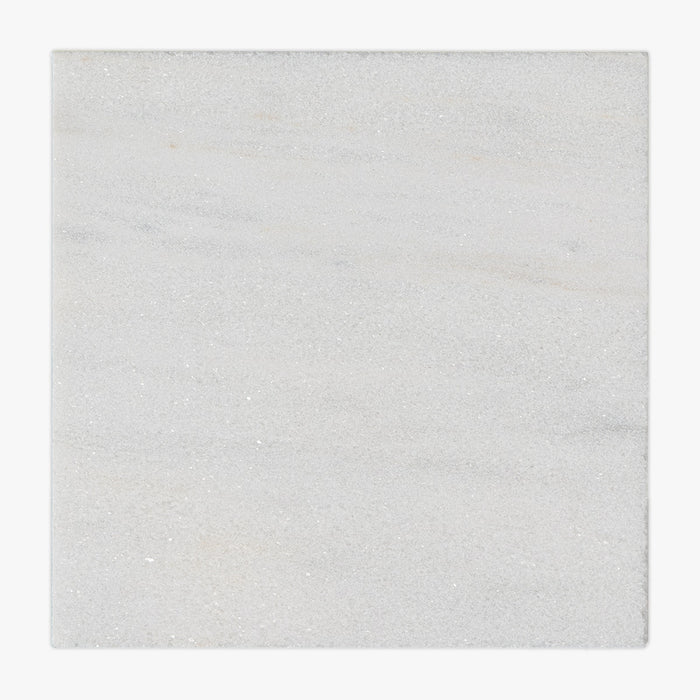 Antiqued White Antiqued 16x16 Marble Tile