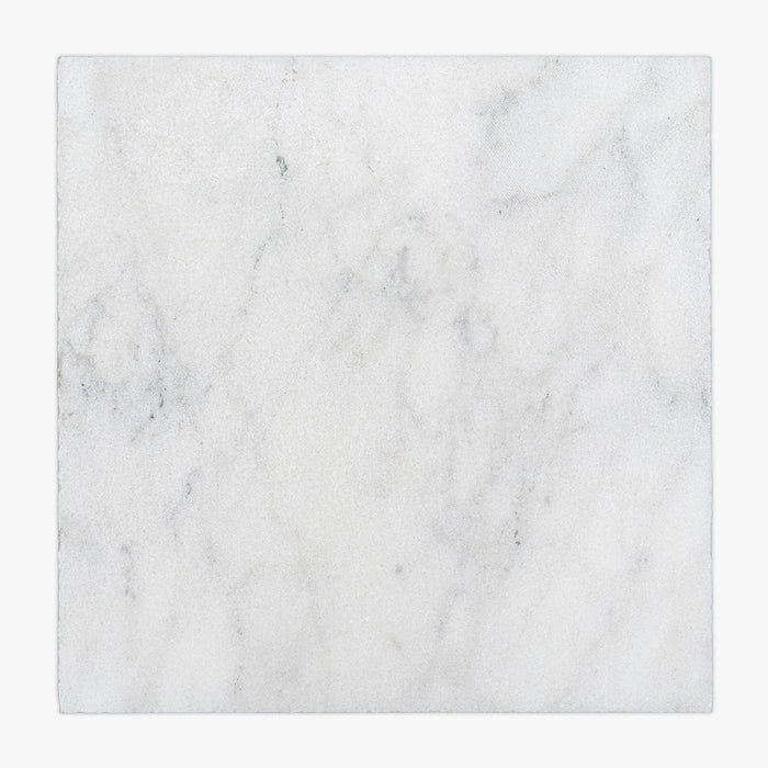 Antiqued White Antiqued 16x16 Marble Tile