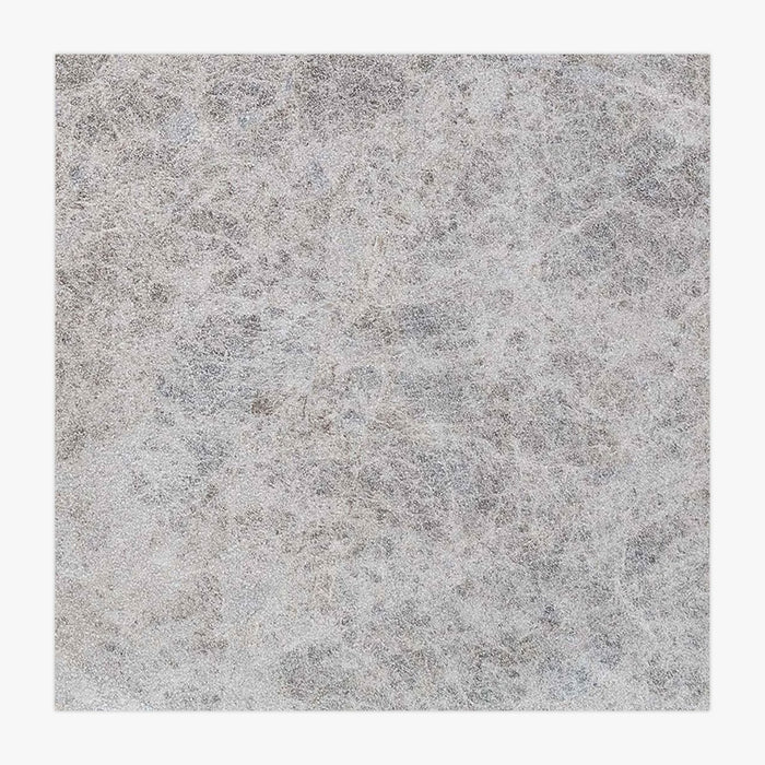 Tundra Grey Antiqued 16x16 Marble Tile