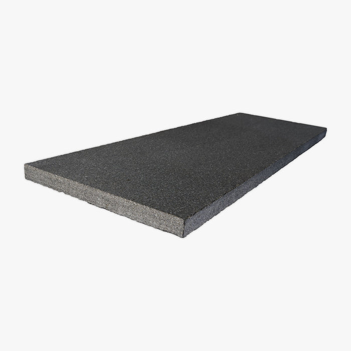 Basalt Black Honed 4x12 Basalt Tile