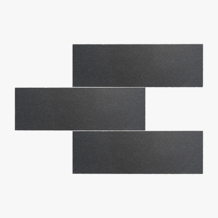 Basalt Black Honed 4x12 Basalt Tile