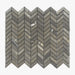 Pietra Grey Honed Mini Chevron Marble Mosaic