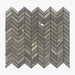Pietra Grey Polished Mini Chevron Marble Mosaic