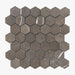 Pietra Grey Honed 2" Hexagon Marble Mosaic