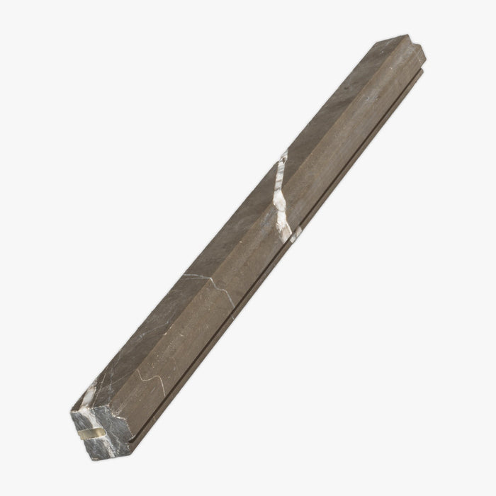 Pietra Grey Polished Contempo Pencil Liner Marble Molding