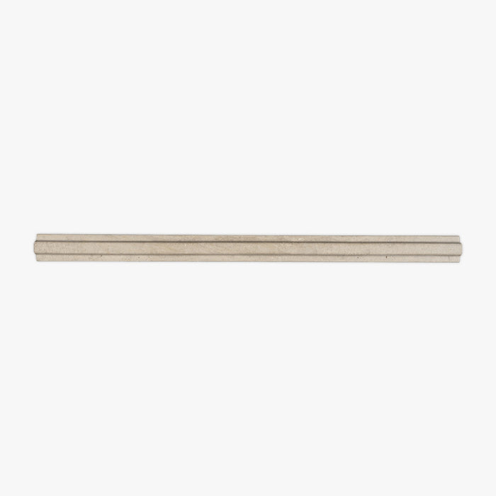 Perlino Crema Honed Contempo Pencil Liner Limestone Molding