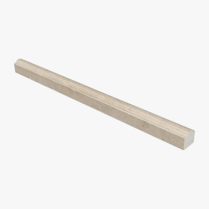 Perlino Crema Honed Contempo Pencil Liner Limestone Molding