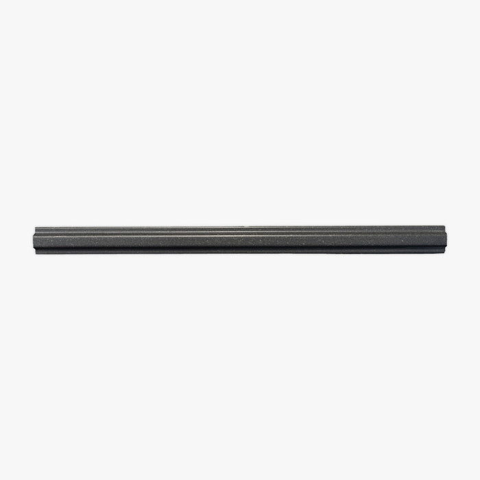 Basalt Black Honed Contempo Pencil Liner Basalt Molding