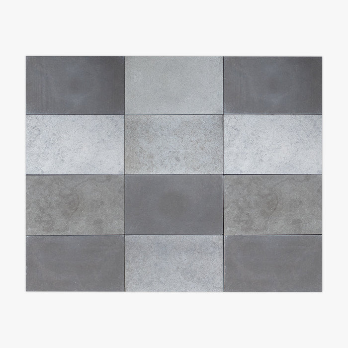 Sea Grey Multi Finish Blend Reclaimed 16x24 Limestone Tile