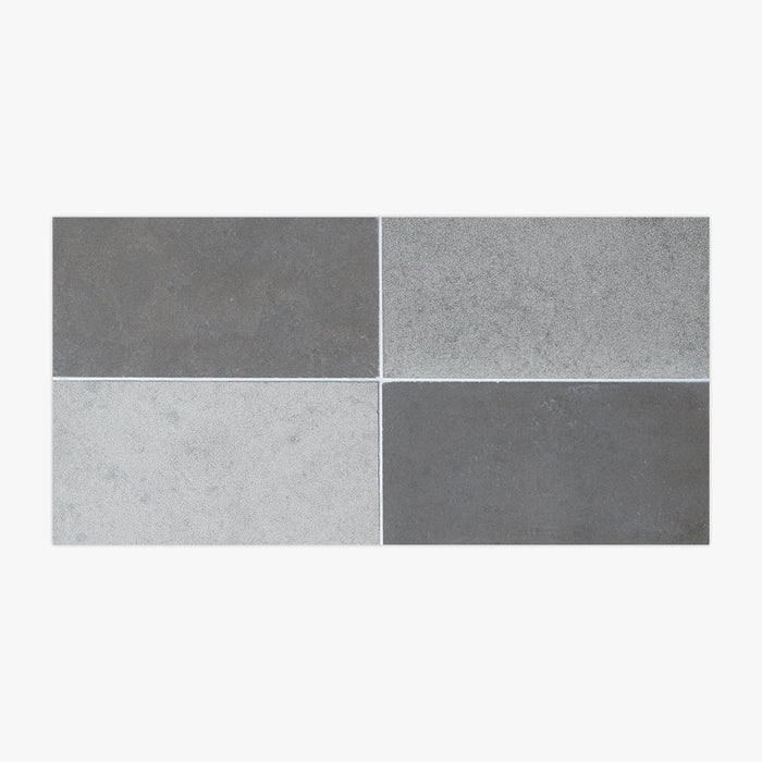 Sea Grey Multi Finish Blend Reclaimed 16x24 Limestone Tile
