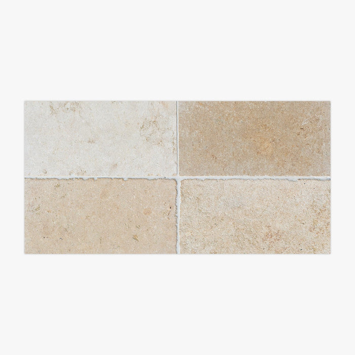 St Maximin Multi Finish Blend Reclaimed 16x24 Limestone Tile