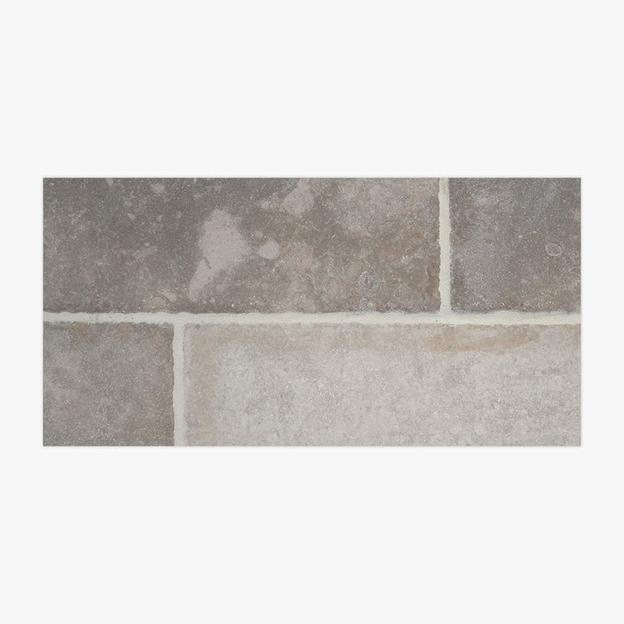 Bordeaux Gris Blend Aged 24xRL Limestone Tile