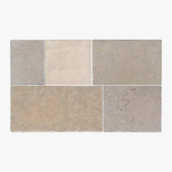 Chanceaux Biege Recalimed Blend 16xRL Limestone Tile