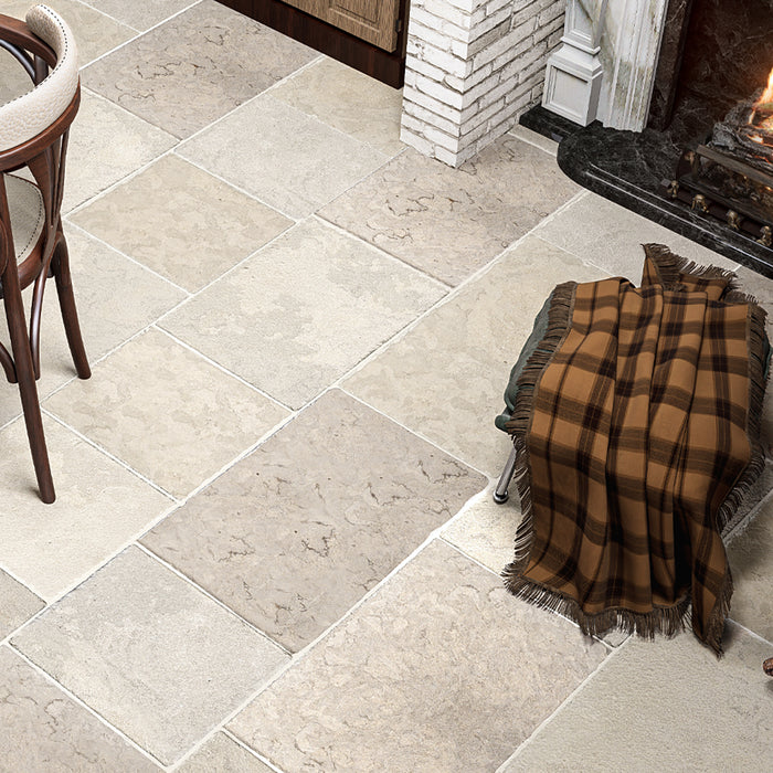 Chanceaux Biege Recalimed Blend 16xRL Limestone Tile