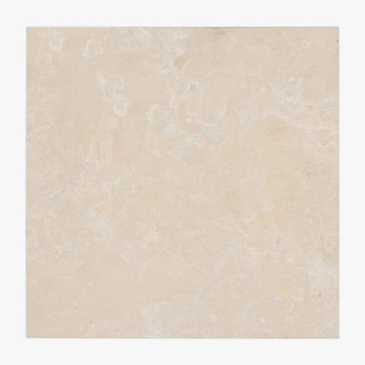 Ivory Light Honed & Filled 12x12 Travertine Tile