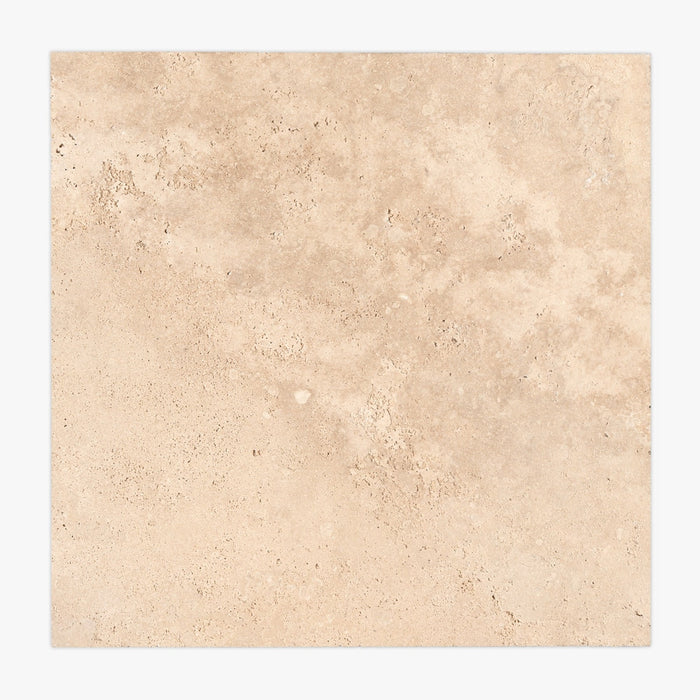 Ivory Light Honed & Unfilled 12x12 Travertine Tile