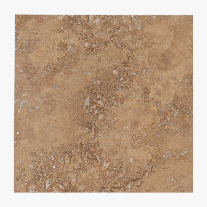 Noce Honed & Filled 12x12 Travertine Tile