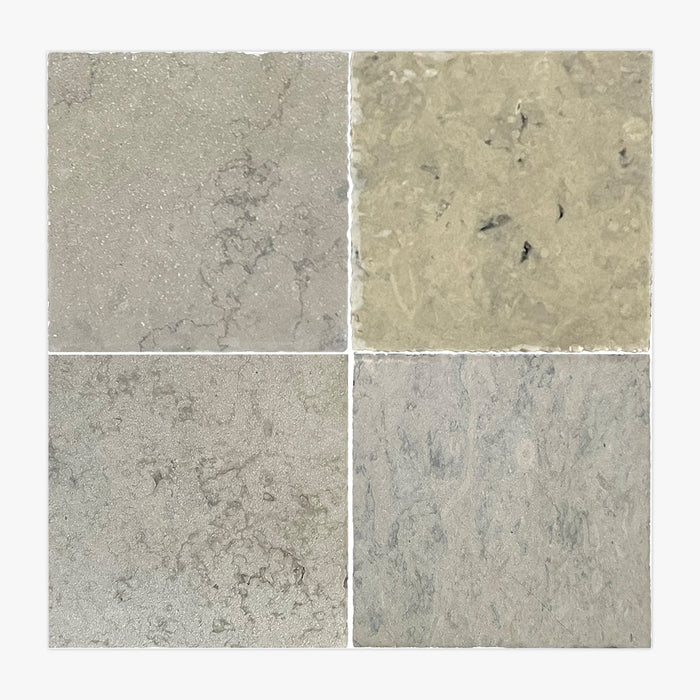 Nova Grey Reclaimed 8x8 Limestone Tile