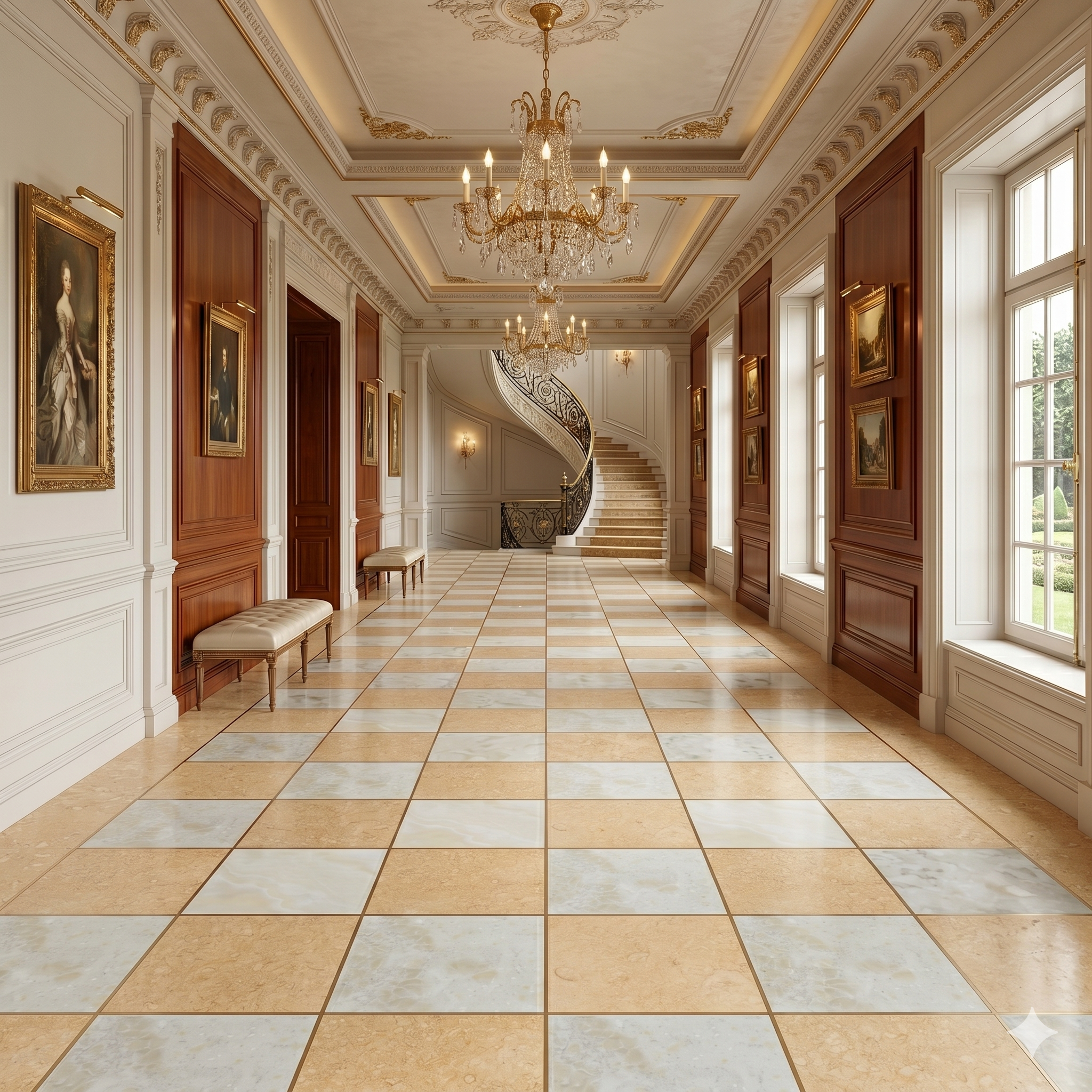 Checkerboard Patterns — Palazzo Tile & Stone