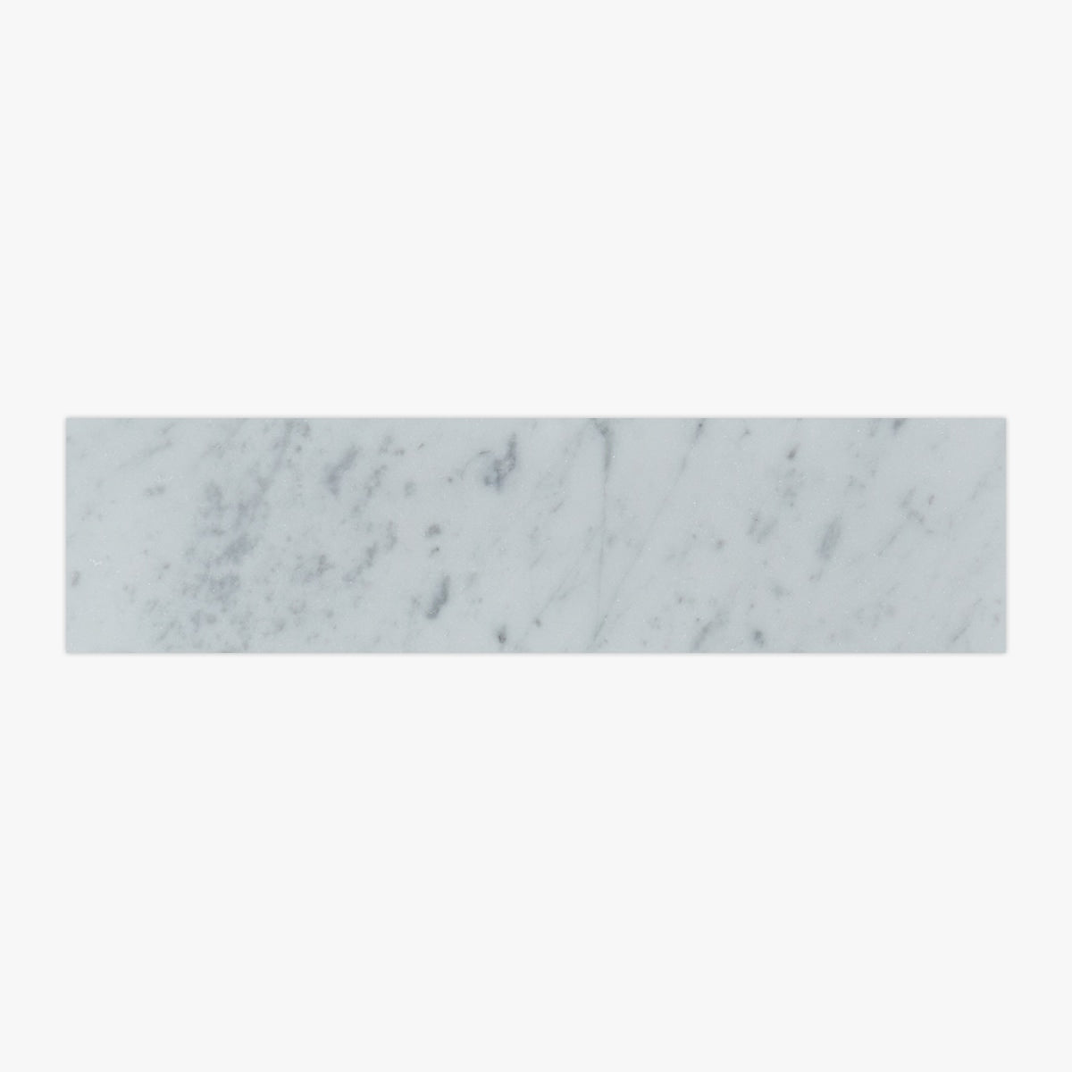 White Carrara Polished 2x8 Marble Tile — Palazzo Tile & Stone