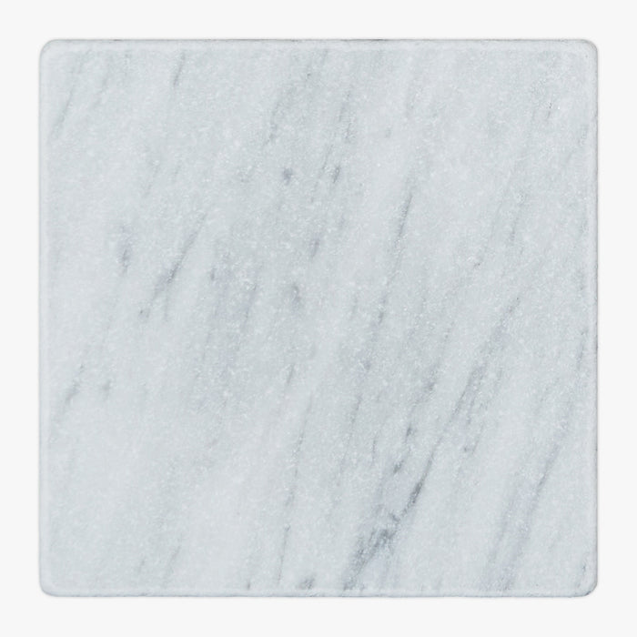 White Carrara Tumbled 6x6 Marble Tile