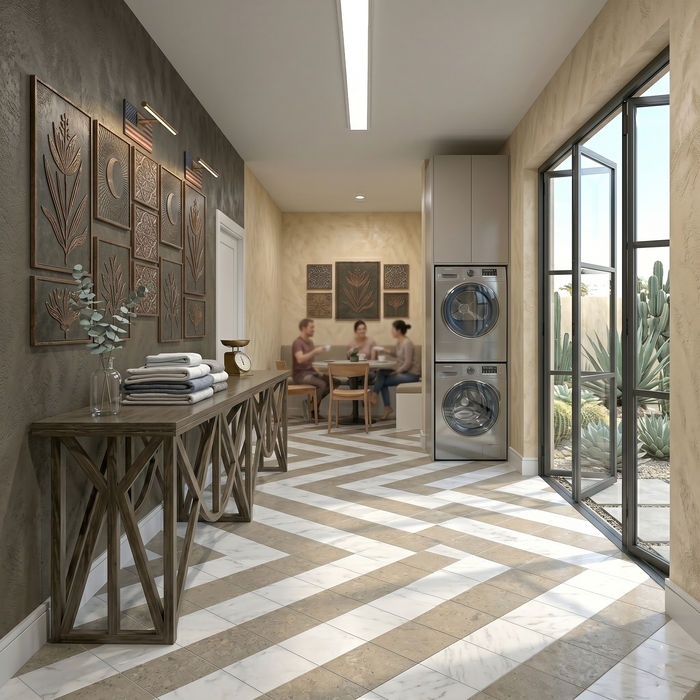 Asian Statuary, Nova Grey Honed 12x12 Marble Checkerboard Tile