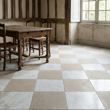 Antique Stones Checkerboard Patterns