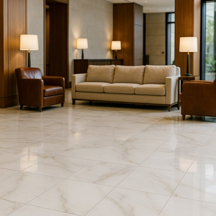 Calacatta Gold Polished 24x24 Marble Tile