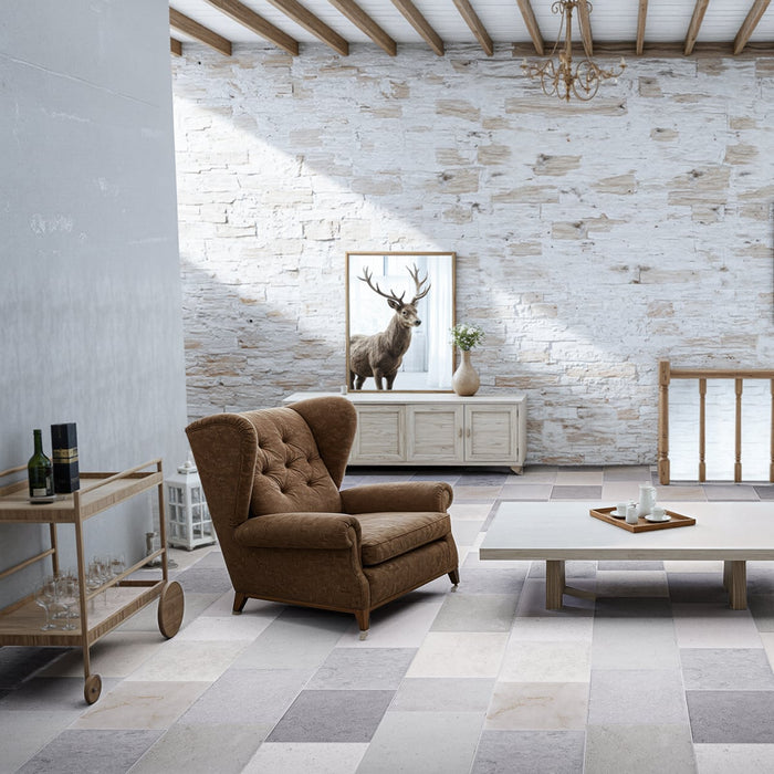 Piedra De Siene Antiqued 16xRL Limestone Tile